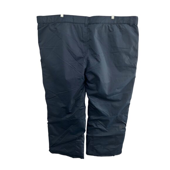 Skigear Mens Insulated Snow Pants Adjustable Waistband Zip Ankles Blue Sz 4XL - Picture 2 of 8